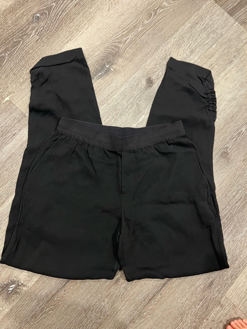 Club Monaco Black Pull-On Trousers
